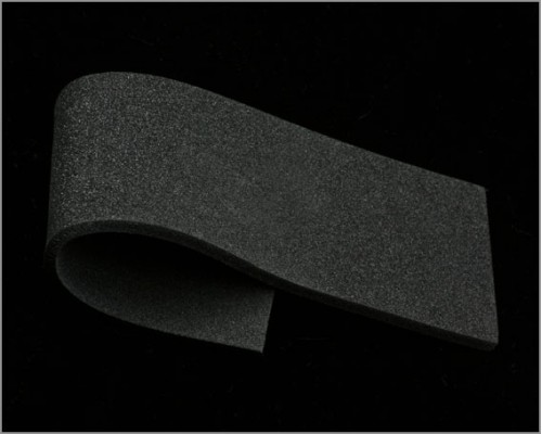Sheet Soft Foam, Black, 3 mm