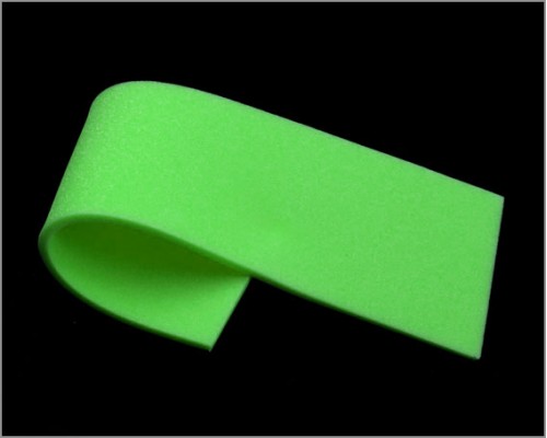 Sheet Soft Foam, Green, 2 mm, 20 pack